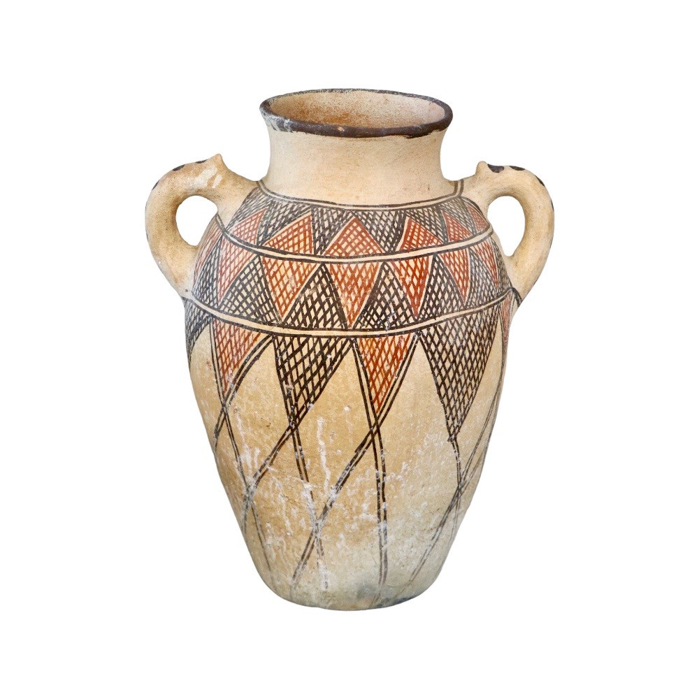Handcrafted Moroccan Berber Vase | Unique Home Decor