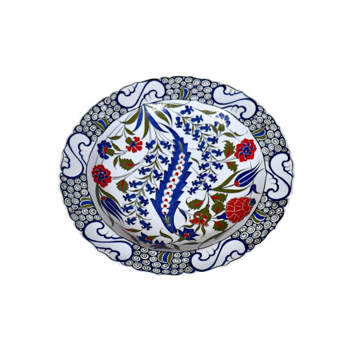 Iznik reproduction ceramic plate