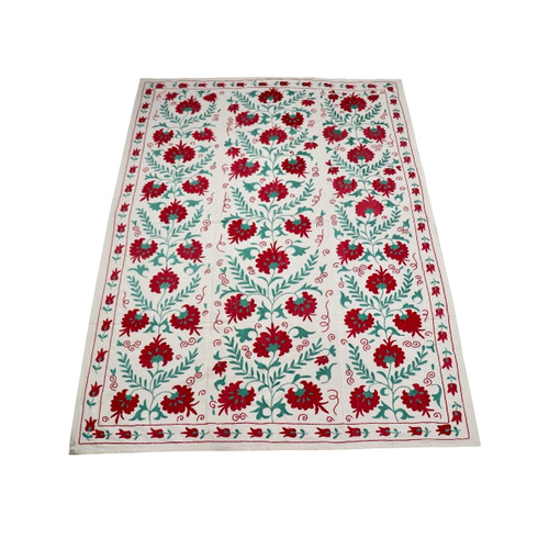 Uzbek Suzani Textile- 55"x 80"