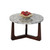 R70 Bone Inlay Coffee Table, Gray 22"