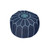 Moroccan Denim Pouf