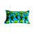 Rectangular Lime Ikat Velvet Pillow
