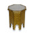 Moroccan Gold Metal Table