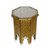 Moroccan Gold Metal Table