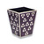 Blackberry Chintamani Bone Inlay Trash Can