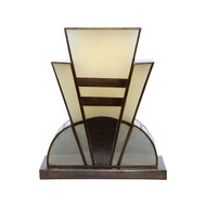  Art Deco Tiffany Stained Glass Lamp