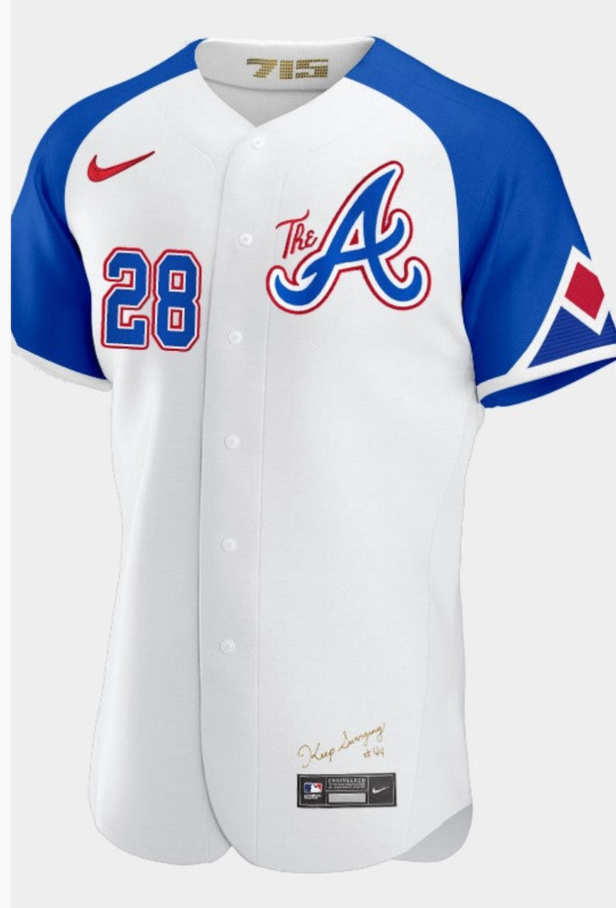 Nike Atlanta Braves Mens White Nike Limited Matt Olson #25 City