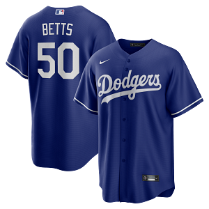 Dodgers BETTS ユニフォーム 50 Brand New Los Angeles Dodgers Jersey
