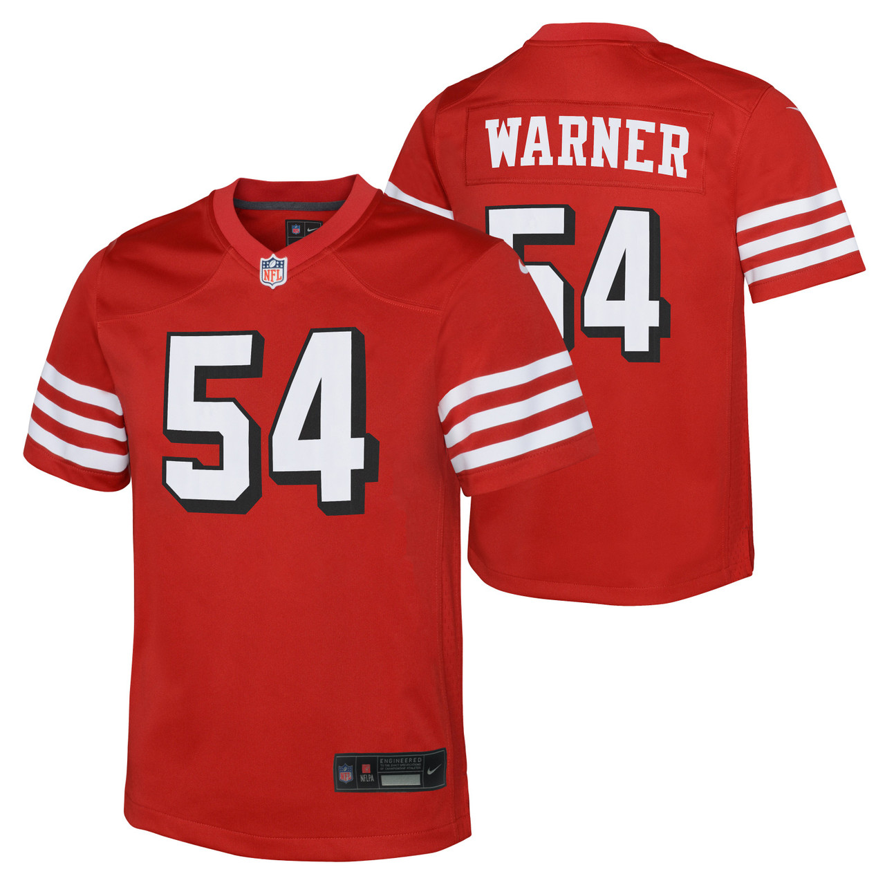 Nike San Francisco 49ers Youth Red Nike 1994 Alternate Shawdow