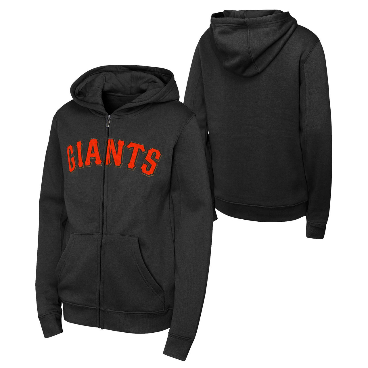 Zine Zippin Black Full Zip Hoodie | Arden Fair