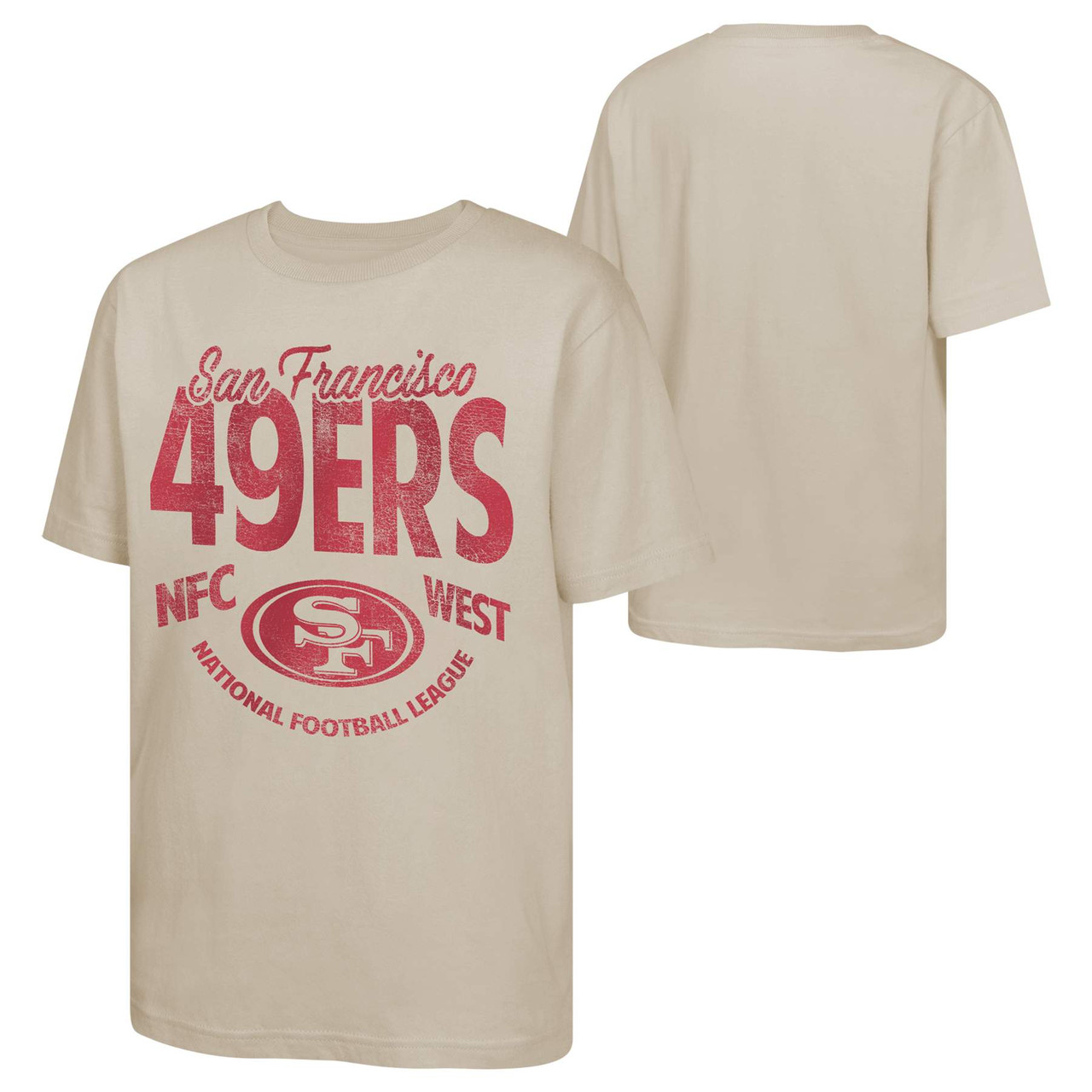 Aéropostale 3/4 Sleeve San Francisco 49ers Relaxed Raglan Tee