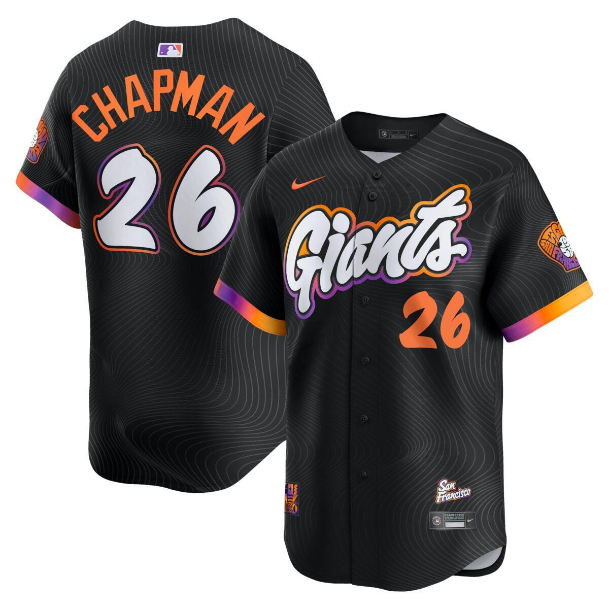 Nike San Francisco Giants Youth White New 2024 Limited City