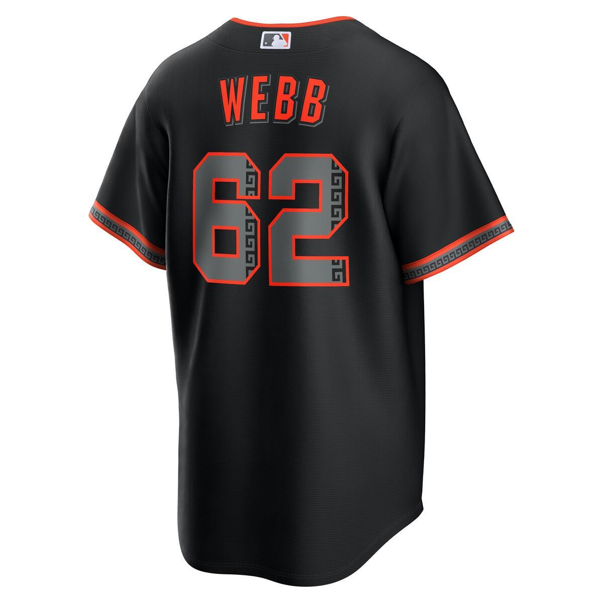 Sports Fever San Francisco Giants Mens Orange Nike Logan Webb