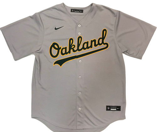 oakland a's gray jersey