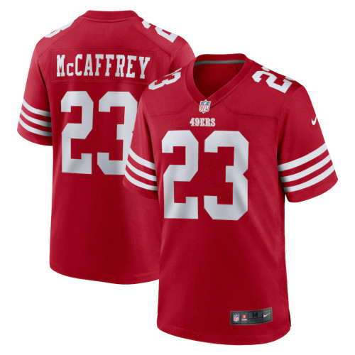 Christian McCaffrey San Francisco 49ers Nike Game Player Jersey - Scarlet Christian McCaffrey San Francisco 49ers Nike Game Player Jersey - Scarlet