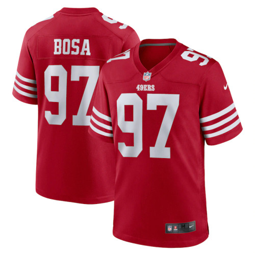 Nick Bosa San Francisco 49ers Nike Vapor F.U.S.E. Limited Jersey - Scarlet Home Nick Bosa San Francisco 49ers Nike Vapor F.U.S.E. Limited Jersey - Scarlet Home