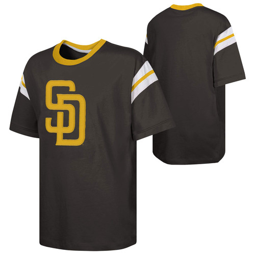 San Diego Padres Youth Brown Ground Base T-Shirt with Inserts