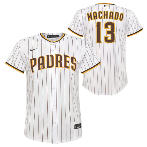 San Diego Padres Preschool White Nike Manny Machado #13 Jersey