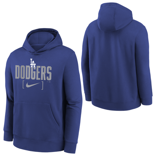 Los Angeles Dodgers Youth Royal Blue Nike Club Pullover Hoodie