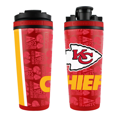 Kansas City Chiefs 26oz Ice Shaker Bottle by Wincraft