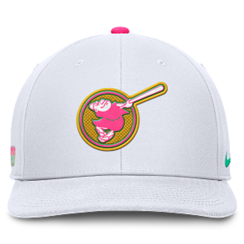 San Diego Padres White Nike City Connect Snapback with Friar Patch Size S/M 