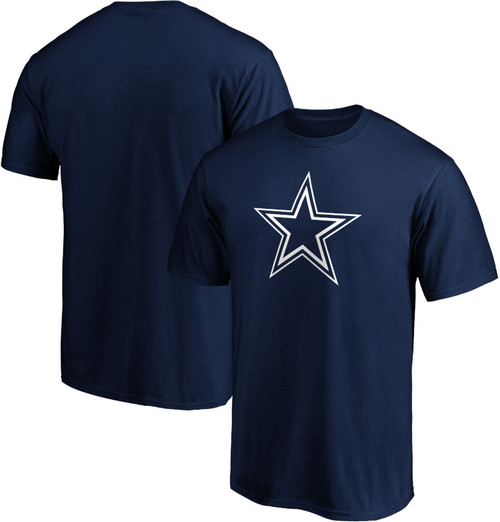 Dallas Cowboy Mens Navy Nike T Shirt with Primary Logo Dallas Cowboy Mens Navy Nike T Shirt with Primary Logo