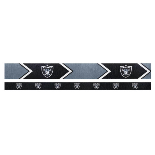  Las Vegas Raiders Two Piece Elastic Headband Set by Little Earth Productions 
