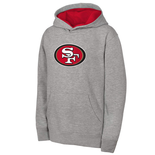 Youth San Francisco 49ers Red Primary Logo Hoodie