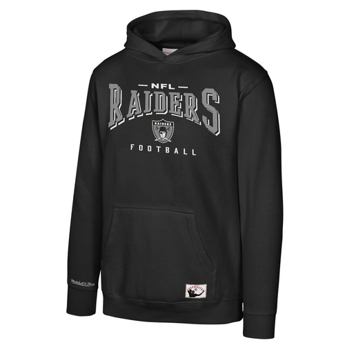 Youth Las Vegas Raiders Mitchell & Ness Opportunity Black Hoodie