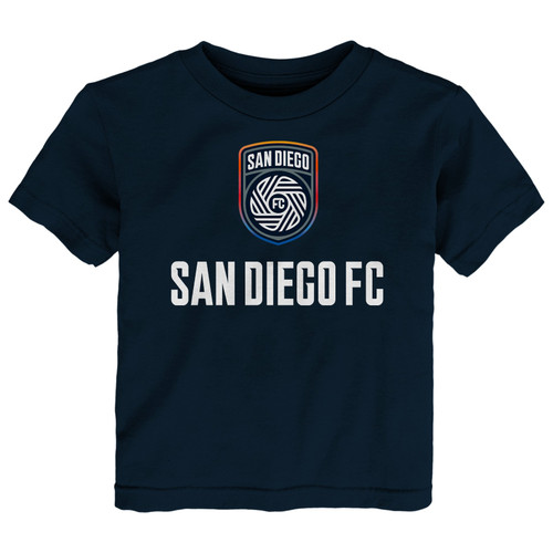 San Diego Football Club Preschool Navy Tee Shirt Basic Logo Outerstuff