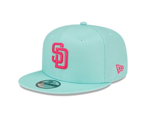 San Diego Padres Mint Green City Connect Snapback Hat by New Era One Size Fits Most 