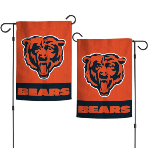  Chicago Bears 12x18 Two Sided Garden Flag with Team Logo by Wincraft