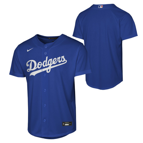 Los Angeles Dodgers Youth Royal Blue Alternate Jersey Nike