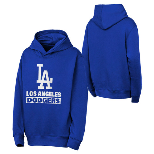 Los Angeles Dodgers Kids Hooded Sweatshirt Team Color Blue