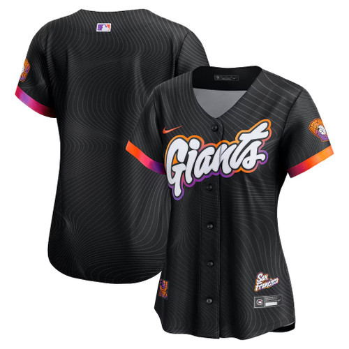 Women's San Francisco Giants Nike Anthracite 2025 City Connect Limited Jersey