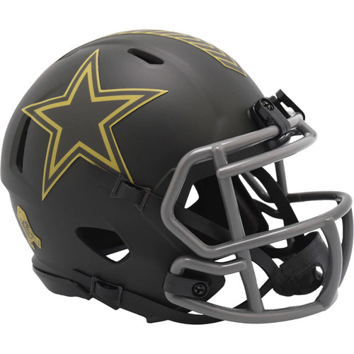 Dallas Cowboys 2025 Salute To Service Riddell Speed Mini Helmet