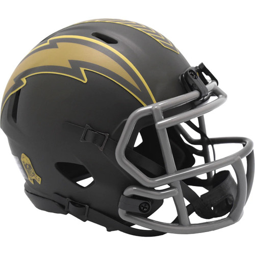 Los Angeles Chargers 2025 Salute To Service Riddell Speed Mini Helmet