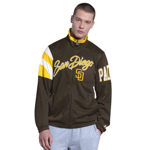 San Diego Padres Mens Fullzip Jacket Two Sided Two Color GIII