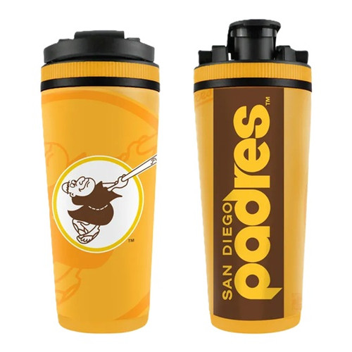 San Diego Padres 26oz Ice Shaker Cooperstown Friar Logo Wincraft