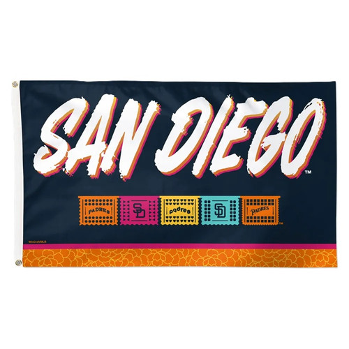 San Diego Padres City Connect Flag - Deluxe 3' X 5' By Wincraft
