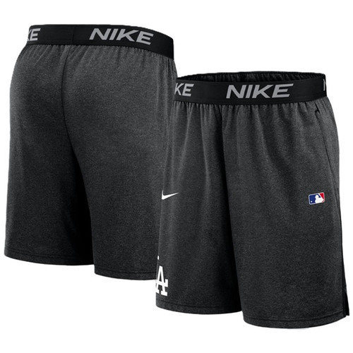 Los Angeles Dodgers Mens Black Shorts Nike