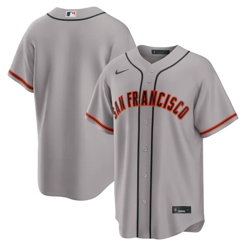 San Francisco Giants Road Team Jersey Grey