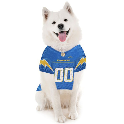 Los Angeles Chargers Pet Jersey Team Color