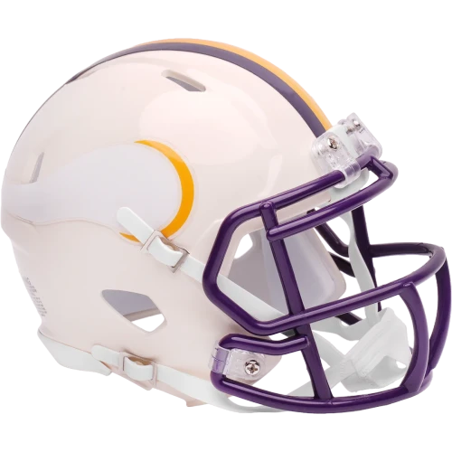 Minnesota Vikings Retro Riddell Speed Mini Helmet