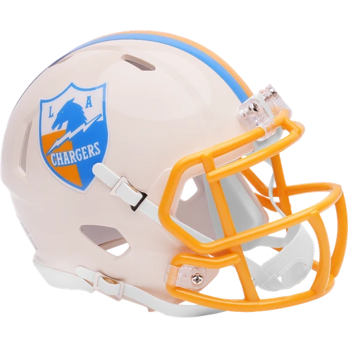 Los Angeles Chargers Retro Riddell Speed Mini Helmet