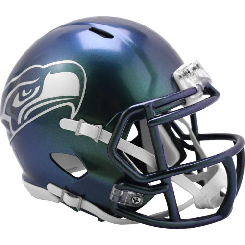 Seattle Seahawks Riddell 2025 Rivalries Collection On-Field Alternate Speed Mini Helmet