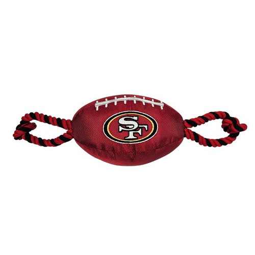 San Francisco 49ers Pet Toy With Ropes
