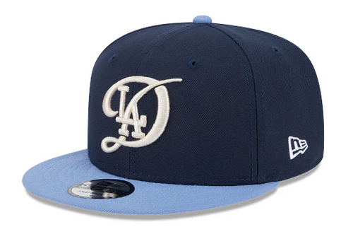 Los Angeles Dodgers City Connect 2Tone Navy and Light Blue New Era 9Fifty Snapback