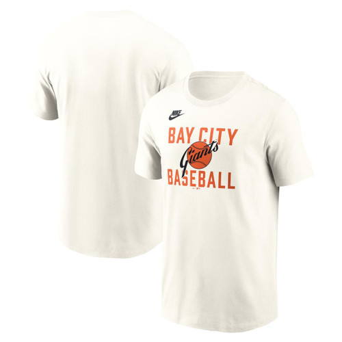 San Francisco Giants Men's Reload Tee Shirt Cream Nike