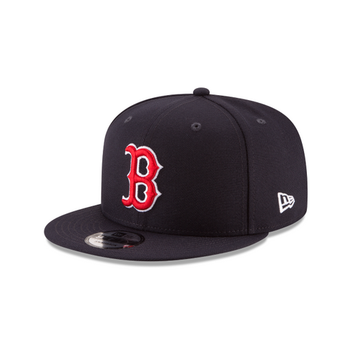 Boston Red Sox Basic Logo League Snapback Hat Blue New Era